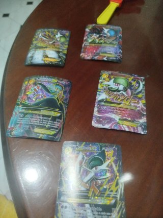 Cartas Pokémon M Gardevoir EX y M Gallade EX
