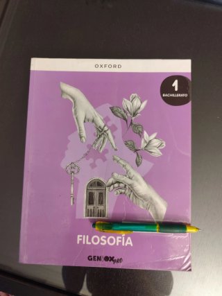 Filosofía 1º Bachillerato. Libro del estudiante...