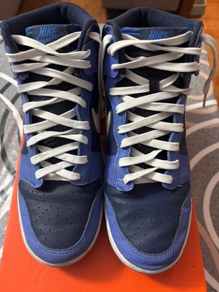 Zapatillas Nike Dunk High Azul