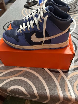 Zapatillas Nike Dunk High Azul