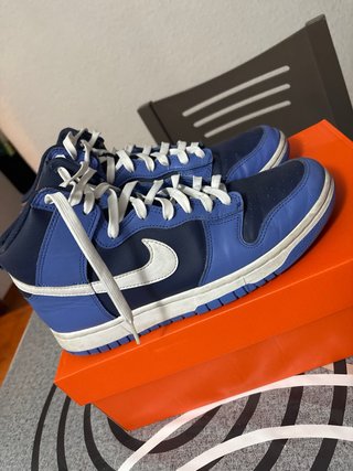 Zapatillas Nike Dunk High Azul