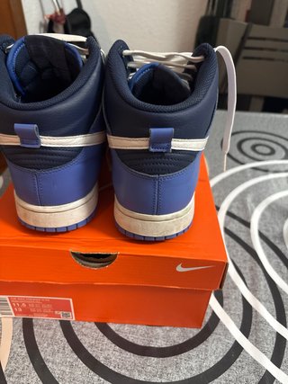 Zapatillas Nike Dunk High Azul