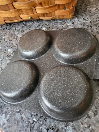 Sartén antiadherente para 4 huevos