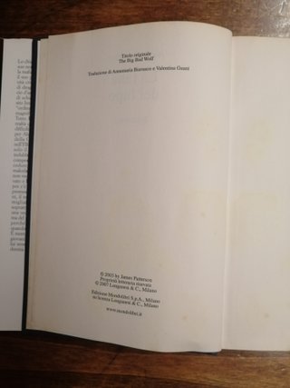Libro La Tana Del Lupo di James Patterson