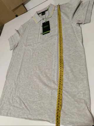 Camisa Polo Boss Gris