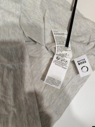 Camisa Polo Boss Gris