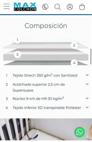 Cuna y cambiador-bañera bebé marca Alondra