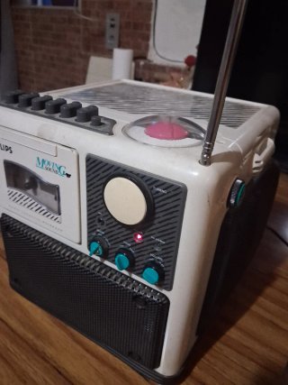 Radio Cassette Philips Cube 85