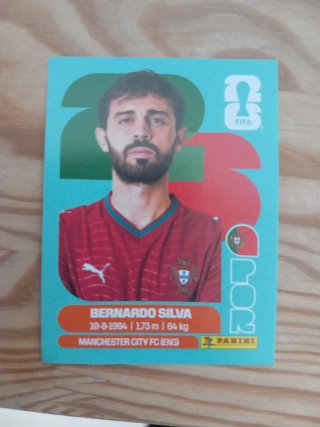 Cromo Mundial Bernardo Silva 2026