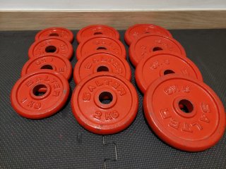 Juego de mancuernas justables Salter 28kg