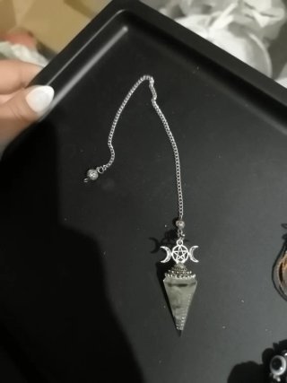 Péndulo Triple Luna Plata