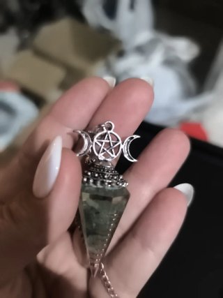Péndulo Triple Luna Plata