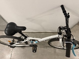 Bicicleta Decathlon 24 Blanca