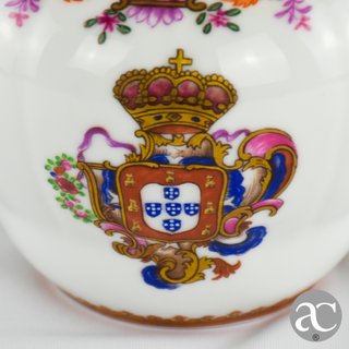 Bule em porcelana NG, Serviço D. Pedro III