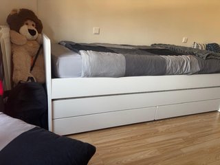 Cama nido IKEA Slakt blanca