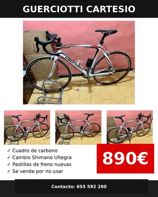 Bicicleta Guerciotti Cartesio Carbono