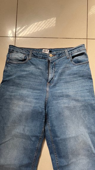 Pantalón vaquero MAD ancho azul