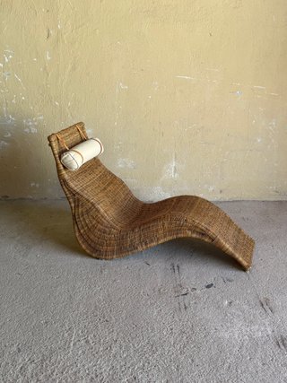 Tumbona Vintage Ikea Karlskrona Ratán
