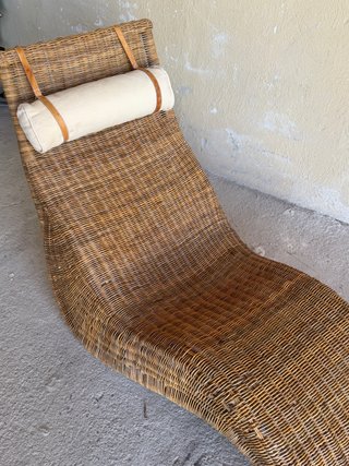Tumbona Vintage Ikea Karlskrona Ratán