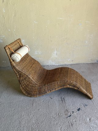 Tumbona Vintage Ikea Karlskrona Ratán
