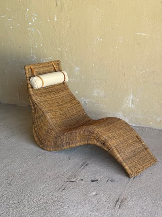 Tumbona Vintage Ikea Karlskrona Ratán