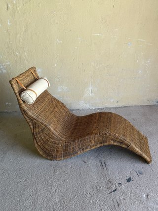 Tumbona Vintage Ikea Karlskrona Ratán