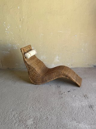 Tumbona Vintage Ikea Karlskrona Ratán