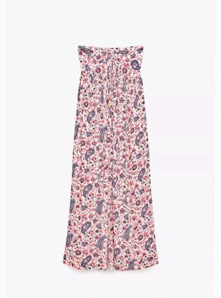 Vestido Zara Estampado Paisley