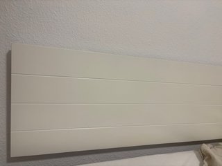 Cabecero madera blanco cama 150