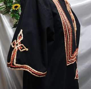 Anni '90 Tunica stile afro boho chic abito kaftano