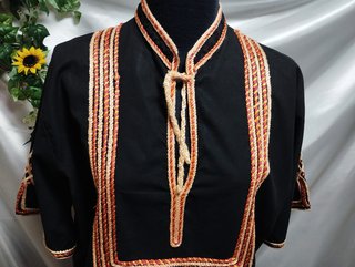 Anni '90 Tunica stile afro boho chic abito kaftano