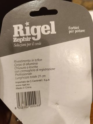 Forbici per potatura Rigel