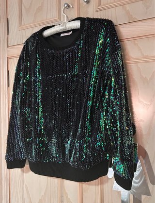 Jersey Lentejuelas Lily Whait Talla M/L