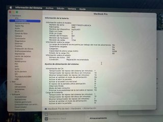 MacBook Pro 15 2018 512GB SSD Plata