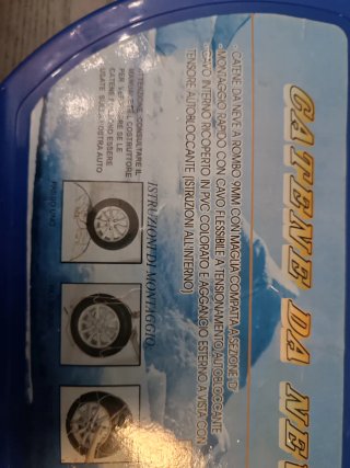 Catene  auto da Neve mai usate