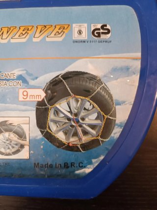 Catene  auto da Neve mai usate