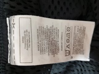 Pantalón chándal Adidas unisex negro multicolor