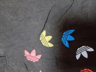 Pantalón chándal Adidas unisex negro multicolor