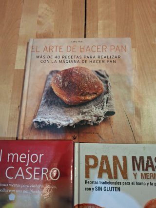 Lote libros pan