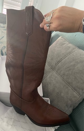 Botas cowboy marrones