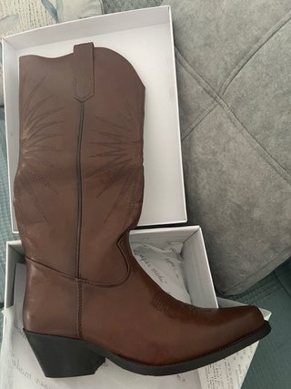 Botas cowboy marrones
