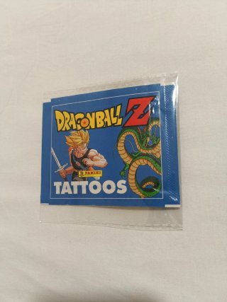Dragon Ball Z Tattoos sobre de cromos