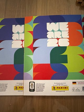 Álbum Panini Mundial FIFA 2026 + 6 cromos