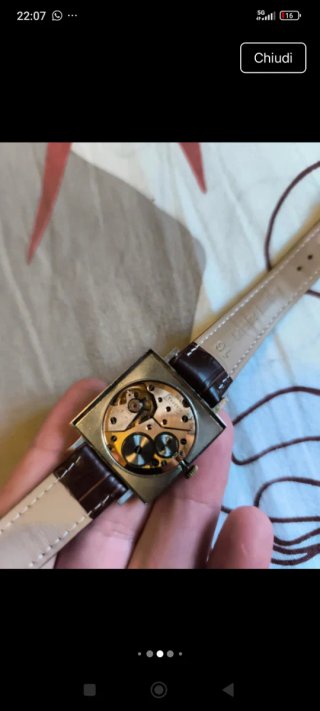 Orologio Levrette Paul Picot carica manuale