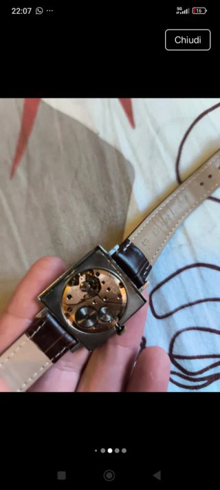 Orologio Levrette Paul Picot carica manuale