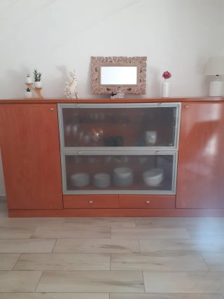Armario, cama y cómoda