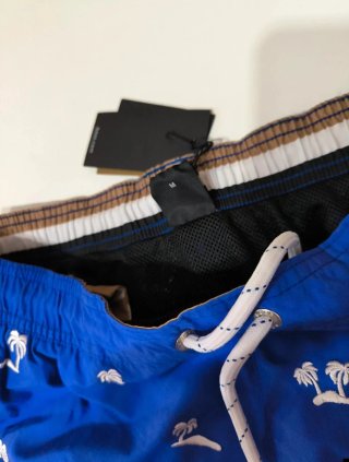 Bañador Boss Azul Palmeras