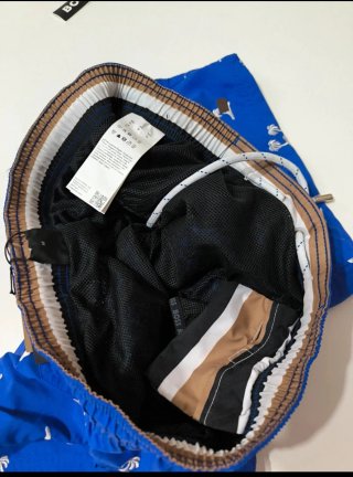 Bañador Boss Azul Palmeras