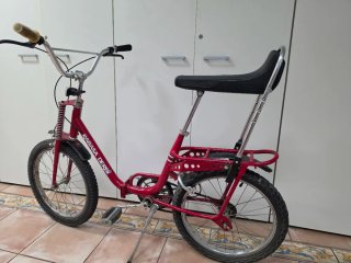 Bicicleta infantil roja Rabasa Derbi