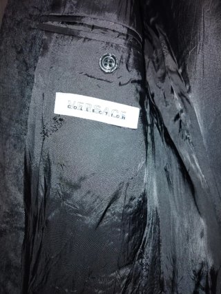 Traje Versace Gris